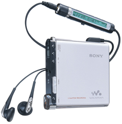 SONY Hi-MD Walkman MZ-RH1  未使用MD4枚付き