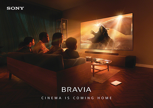 BRAVIA CINEMA IS COMING HOME