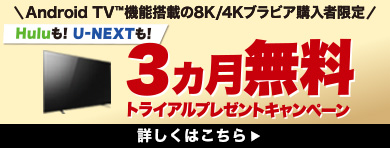 キャンペーン情報 テレビ ブラビア ソニー