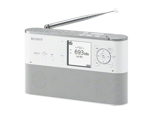 ラジオ講座SONY ポータブルラジオレコーダー( ICZ-R110) - ラジオ