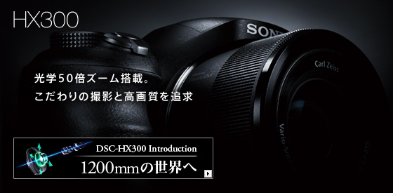 DSC-HX300 | デジタルスチルカメラ Cyber-shot サイバーショット | ソニー