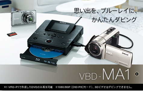 ソニーSONY DVDライター(VRD-P1) - その他