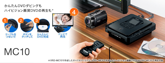 ソニー SONY DVDライター VRD-MC10 6g7v4d0