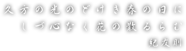 一期一会の美しさを極める 春の光編 ソニー