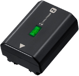 リチャージャブルバッテリーパック NP-FZ100