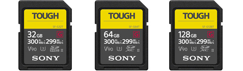 SDXC/SDHC UHS-II メモリーカード SF-Gシリーズ タフ仕様