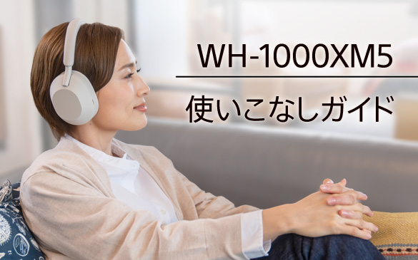 【美品・即日発送】SONY ノイズキャンセリング ヘッドホンWH-1000XM5