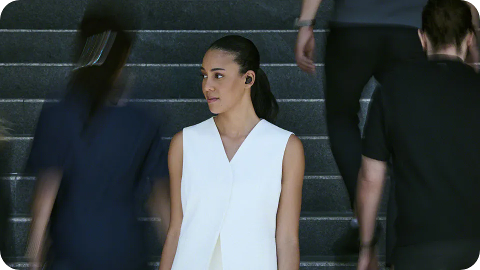 アクティブノイズキャンセリングの強化のイメージ