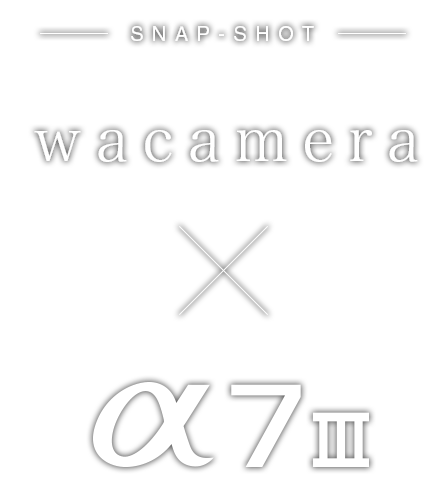 wacamera×α7 III