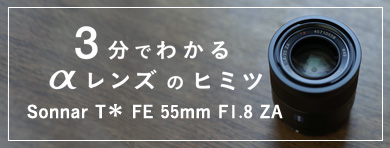 ■商品説明 商品名：Sonnar T* FE 55mm F1.8 ZA 型名