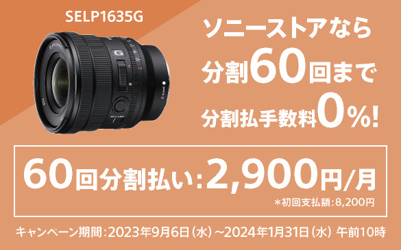 SELP1635G 購入 | デジタル一眼カメラ α：アルファ | ソニー