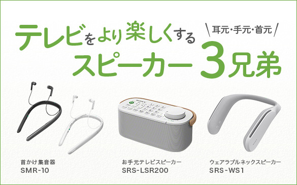 SONY お手元テレビスピーカー SRS-LSR200ホワイト発売年月日