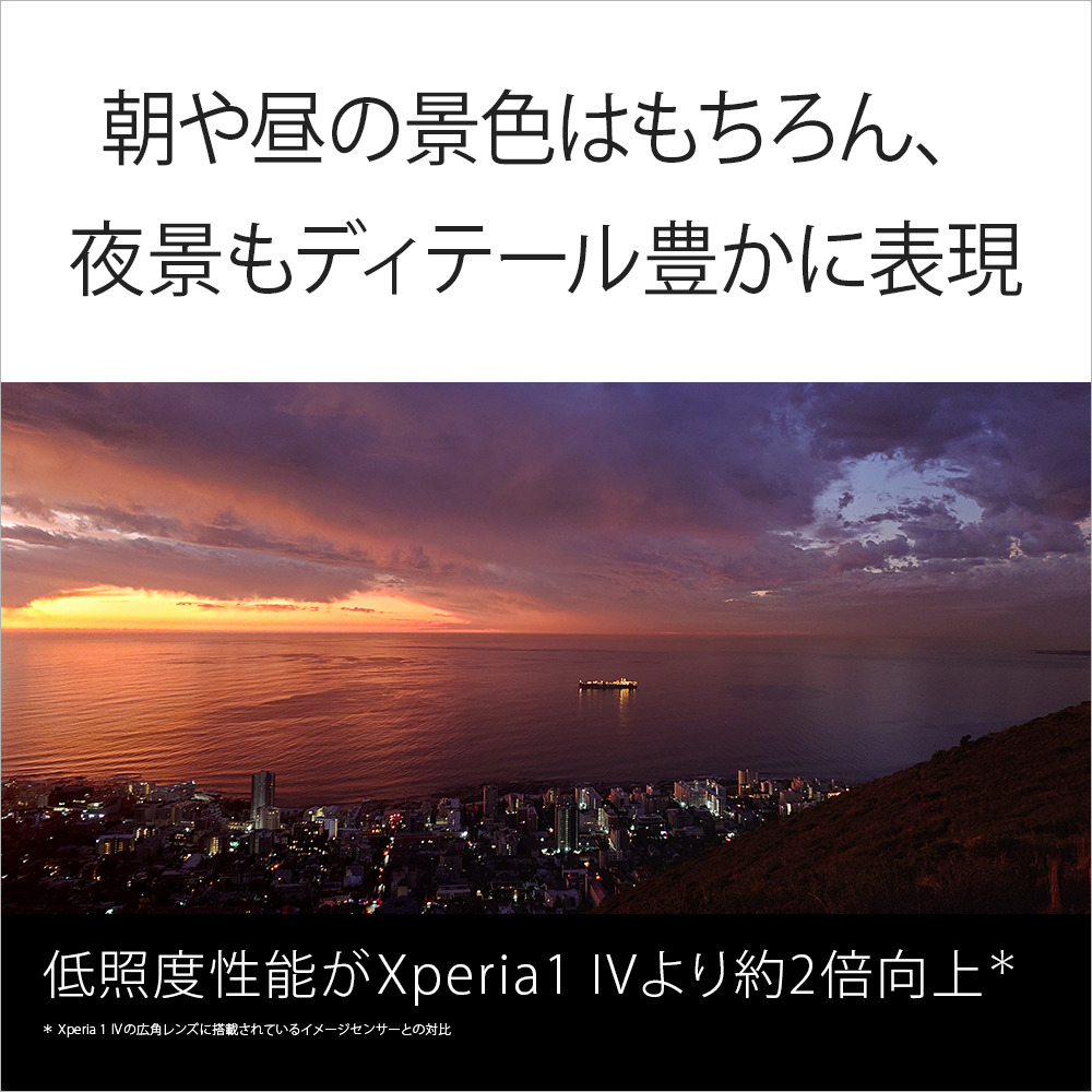 Xperia 1 V（XQ-DQ44） 購入 | Xperia™ スマートフォン（SIMフリー 