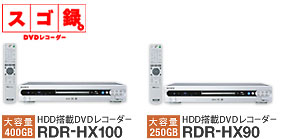 RDR-HX100 RDR-HX90