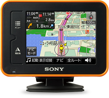 自転車でも Nav U ポータブルナビゲーション Nav U ナブ ユー ソニー