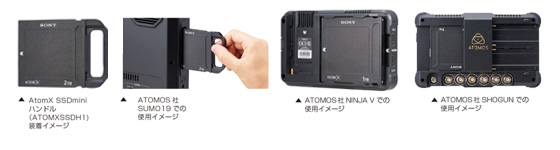 新品 ATOMOS NINJA-V SONY SSD 2TB SV-MGS2T