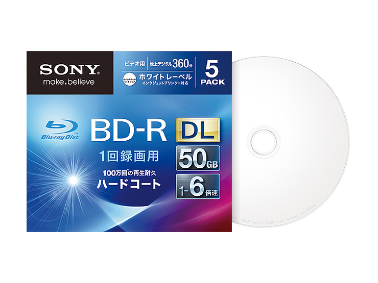 ソニー 30BNR2VJPP6 ビデオ用ブルーレイディスク 1回録画用 BD-R 30枚入り ディスク用ケース無し 数量は多 - データ用メディア