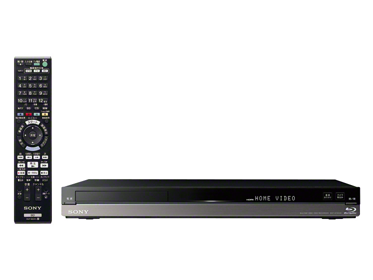 SONY BDZ-EW1000 W録画 大容量2TB 外付けHDD対応