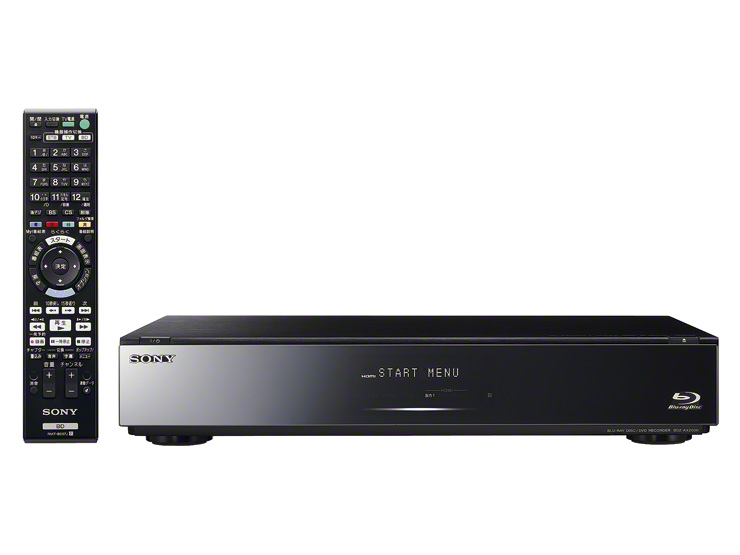 SONY HDD搭載Blu-rayディスクレコーダー【BDZ-AX2000】-