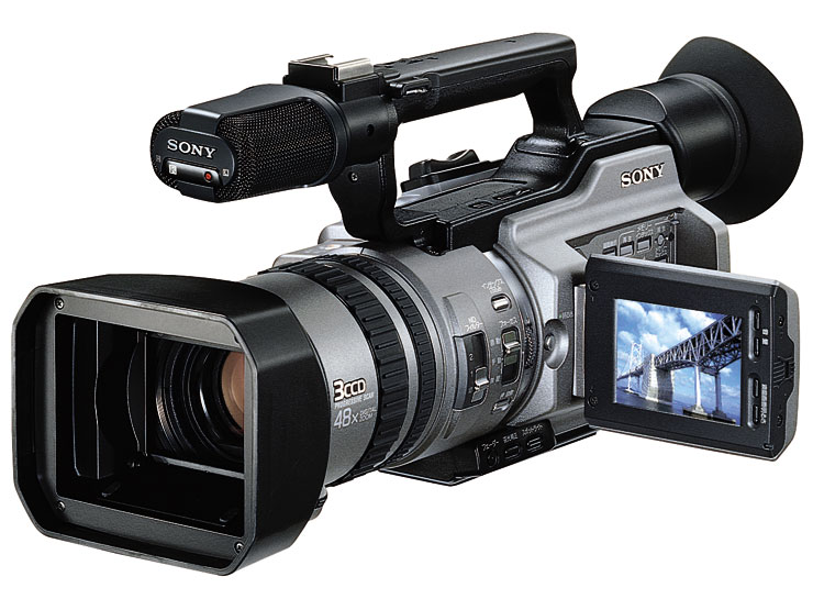 DCR-VX2100 特長 : 操作性 | デジタルビデオカメラ Handycam 