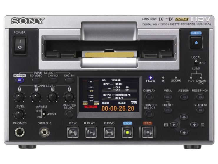 ソニー SONY HVR-1500 HDVレコーダー #1942360A