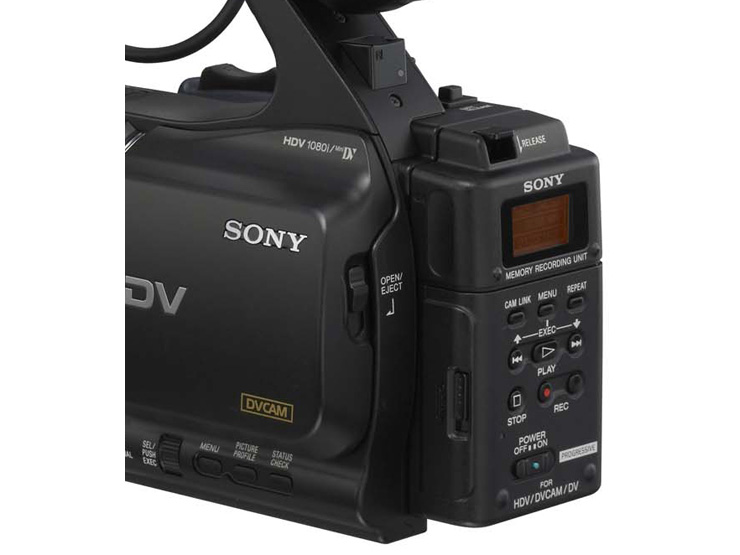 ビデオカメラSONY HVR-Z5J  メモリーレコーディングユニット