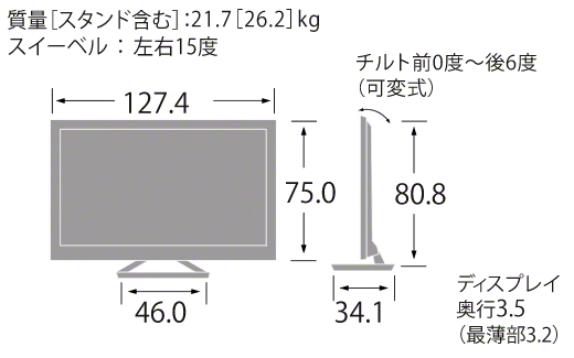ソニー 液晶テレビ BRAVIA KDL-55HX850