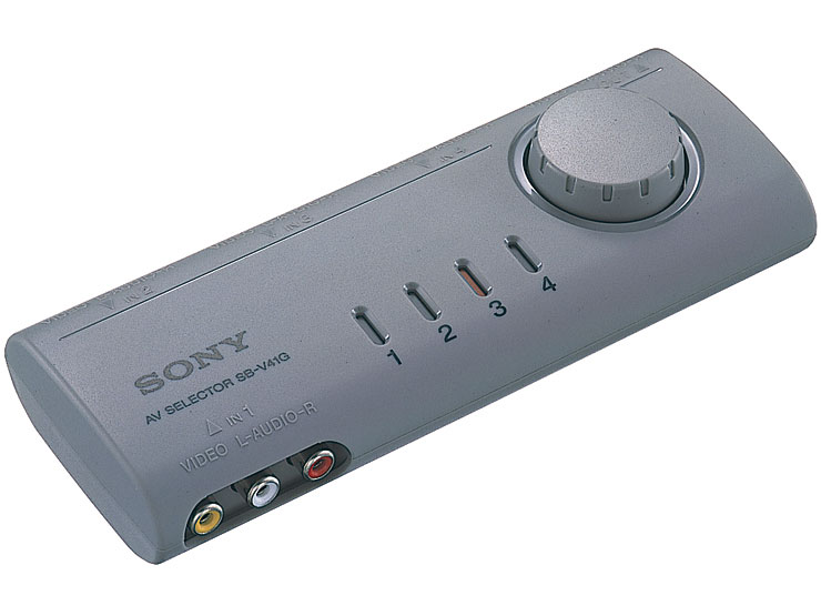 SONY D端子対応AVスイッチャー（セレクター）SB-V41D - ビデオカメラ