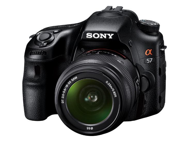 SONY α57 ボディ 標準レンズセット ・ DT 18-55mmカメラ