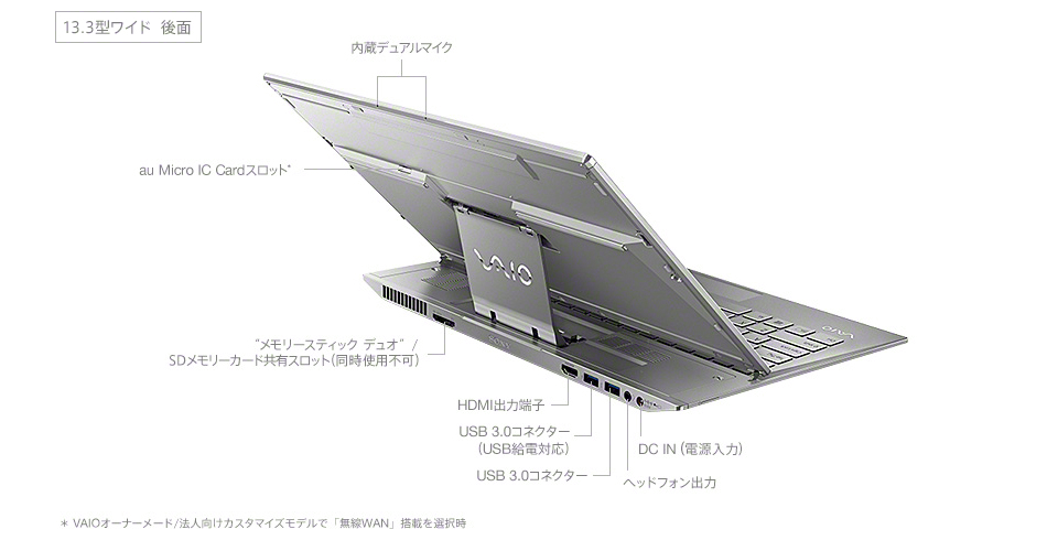 VAIO Duo 13 | “VAIO” | ソニー