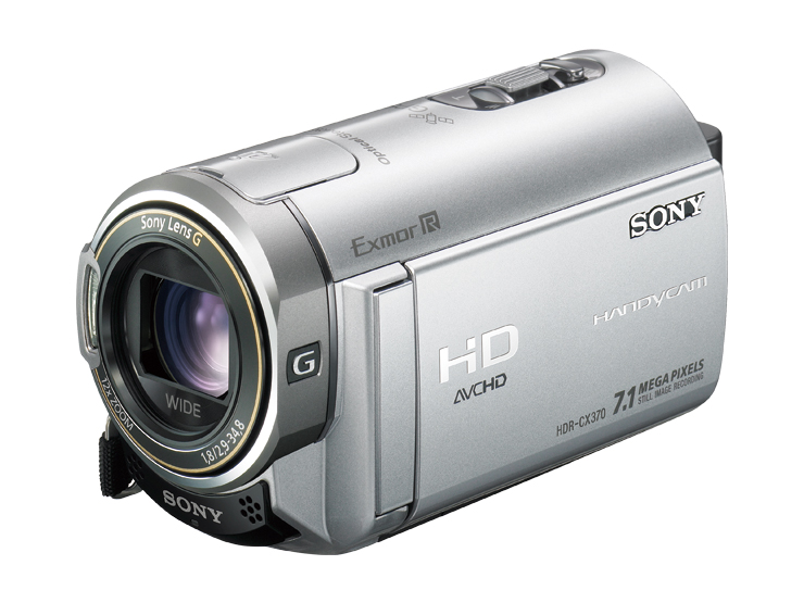 SONY ソニーデジタルHDビデオカメラハンディカムHDR-CX370(可動