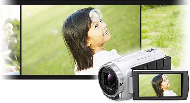 撮影ソニー デジタルビデオカメラ HDR-CX680-W