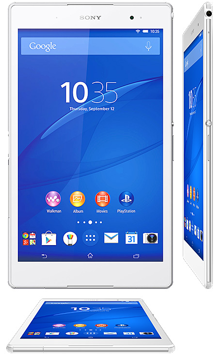 Xperia Tm Z3 Tablet Compact 特長 コンセプト デザイン Xperia Tm Tablet ソニー