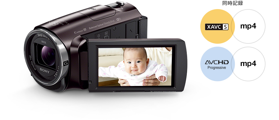 HDR-PJ670 特長 : 便利な撮影機能 | デジタルビデオカメラ Handycam 