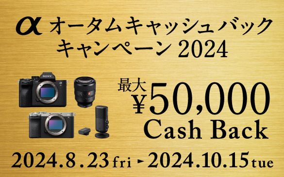 I[^LbVobNLy[2024 ő50,000~Cash Back 2024N823()2024N1015()܂