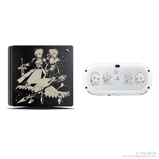 Fate/EXTELLA』とPlayStation®4／PlayStation®Vitaのコラボモデルを数量限定で発売 | ソニーストアについて |  ソニー