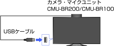 接続図: VCカメラ