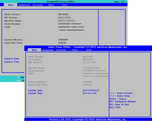 vaio 人気 bios セットアップ