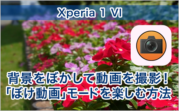 Xperia 1 VI wiڂēBeIuقv[hyޕ@