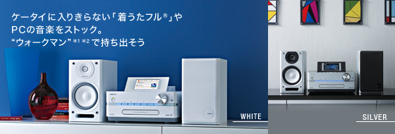 SONY HDコンポ NAS-D500HD ＆ ウォークマン NW-S755