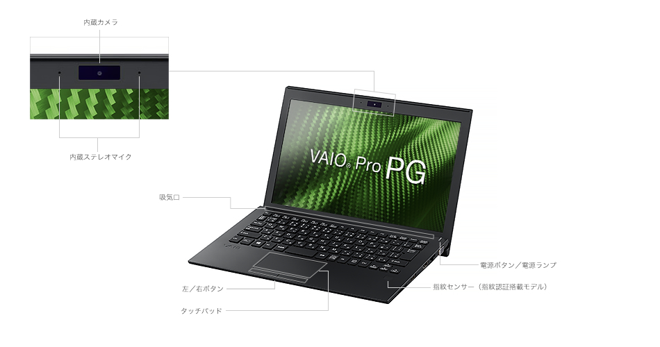 Vaio Pro Pg 法人向け Vaio パーソナルコンピューター ソニー