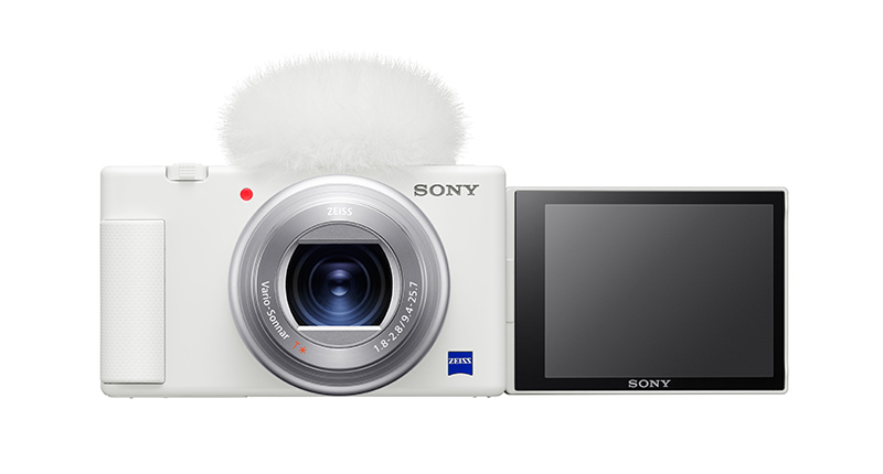 新品未開封 SONY デジタルカメラ VLOGCAM ZV-1 購入証明書あり
