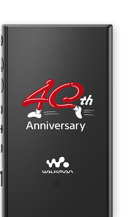 ウォークマン® Aシリーズ × 40周年記念モデル NW-A100TPS | ポータブル ...
