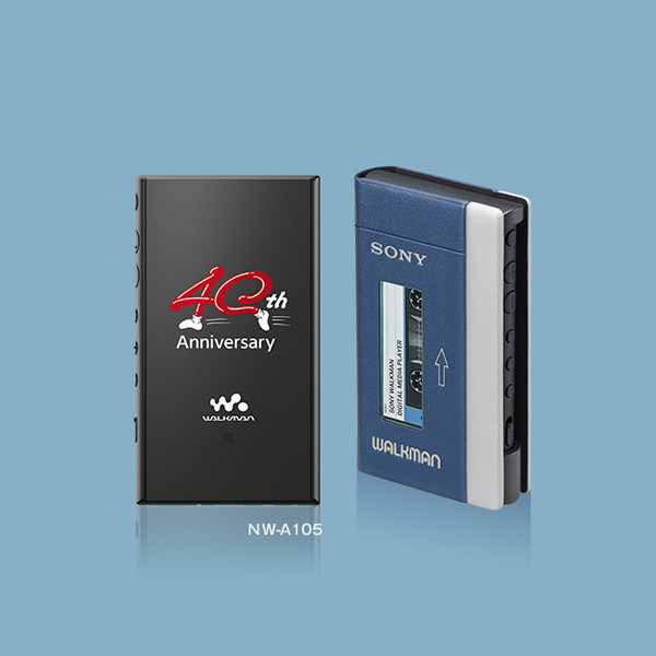 ウォークマン® Aシリーズ × 40周年記念モデル NW-A100TPS | ポータブル ...