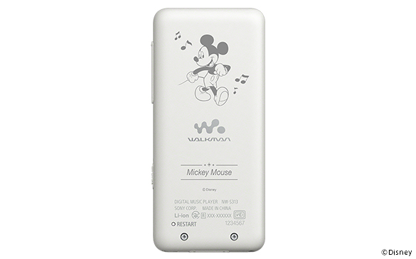 Disney Collection ポータブルオーディオプレーヤー Walkman ウォークマン ソニー