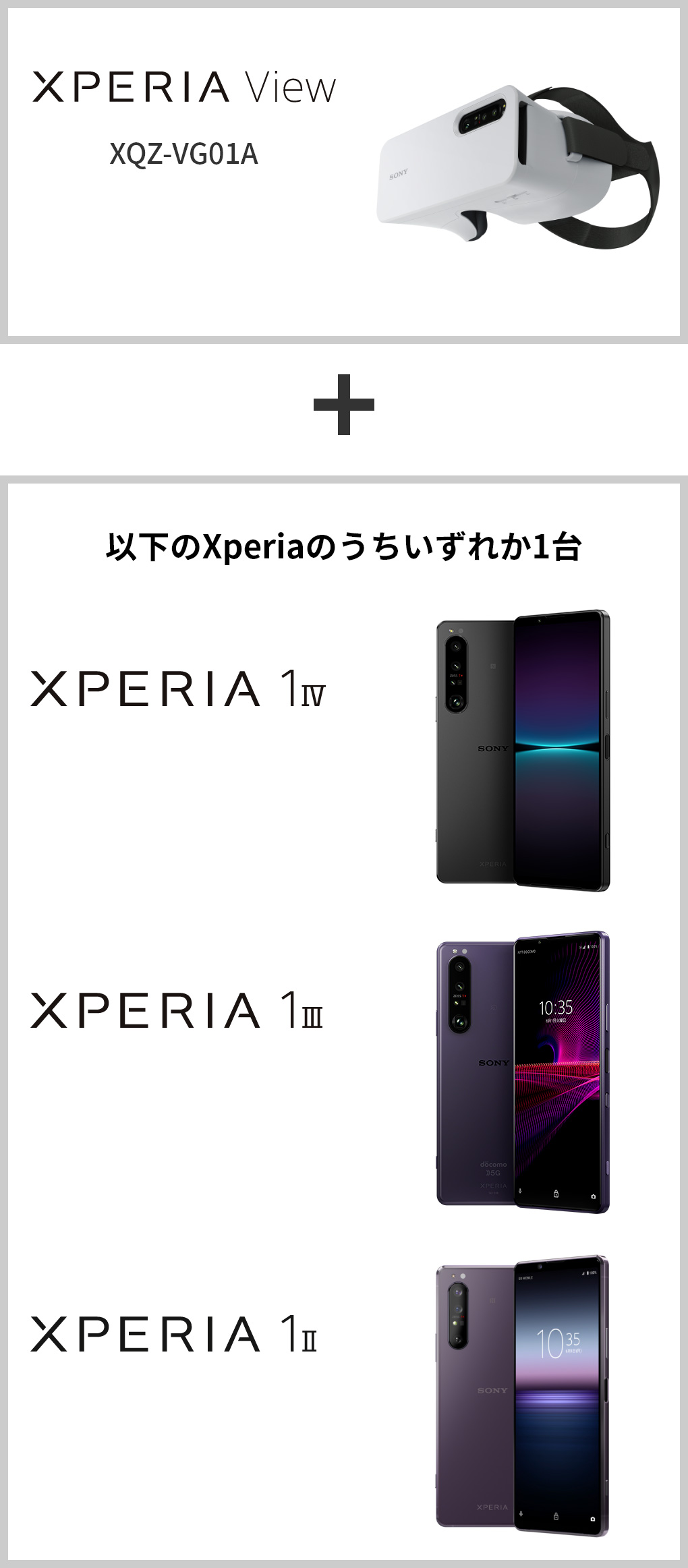 Xperia Viewと対象Xperiaの購入で￥10,000キャッシュバック