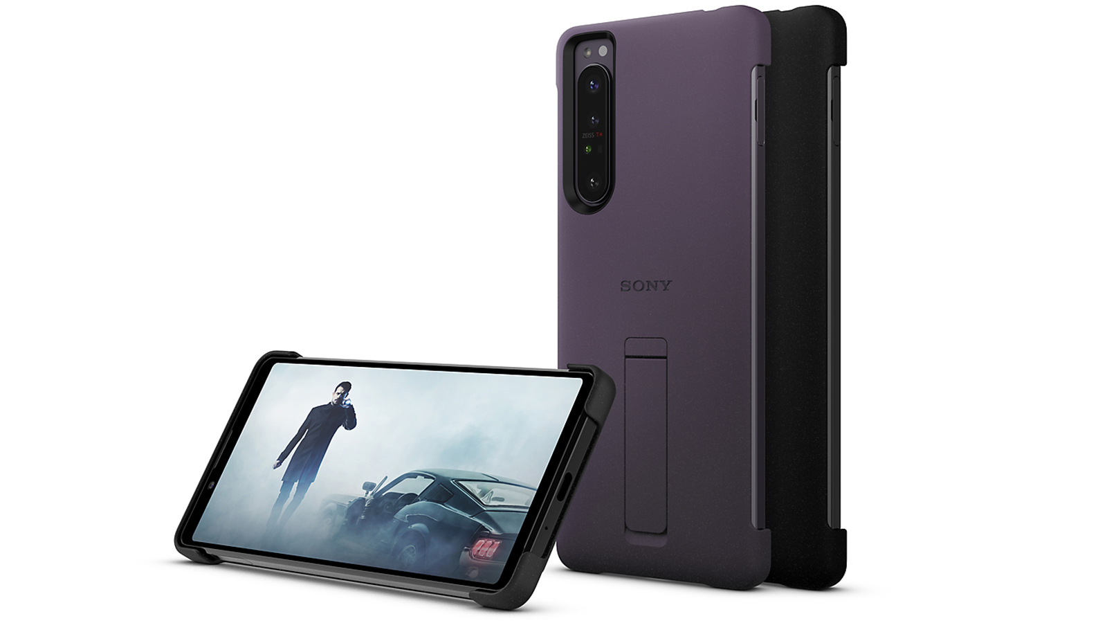 Xperia 1 II Style Cover with Stand XQZ-CBAT | Xperia（エクスペリア 