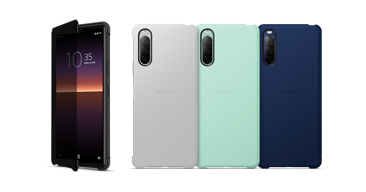 Xperia 10 II Style Cover View XQZ-CVAU | Xperia（エクスペリア 